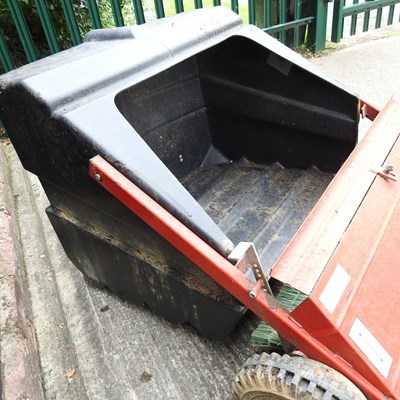 Lot 430 - A tractor-towed lawn sweeper