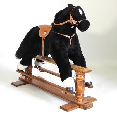 Lot 542 - A rocking horse