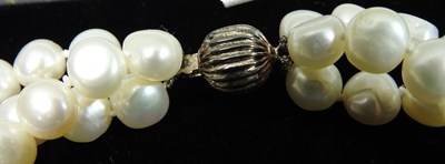Lot 170 - Two cultured pearl necklaces