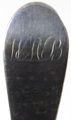 Lot 143 - A George III silver ladle