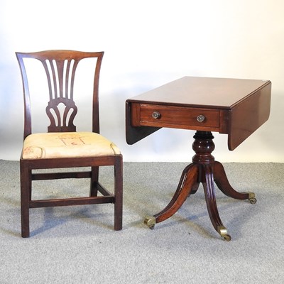 Lot 650 - A Regency mahogany pembroke table