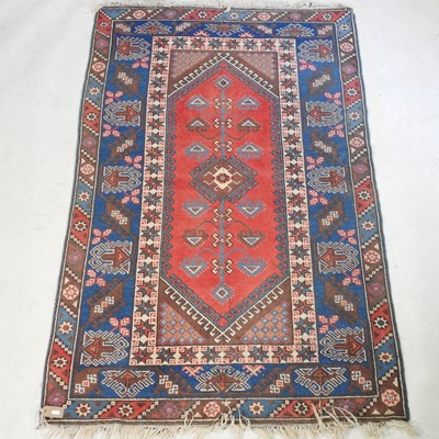 Lot 758 - A Persian rug