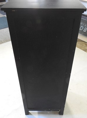 Lot 627 - A narrow chest of drawers