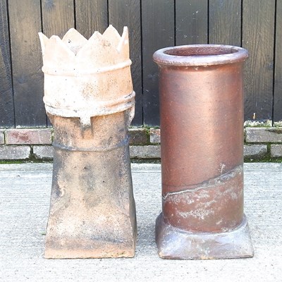 Lot 134 - Two chimney pots
