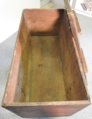 Lot 136 - A 19th century dough bin