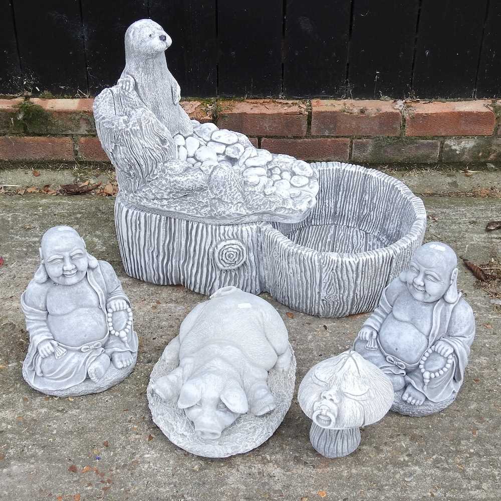 Lot 200 - Various garden statues