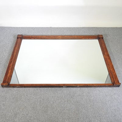 Lot 474 - A 19th century overmantel mirror