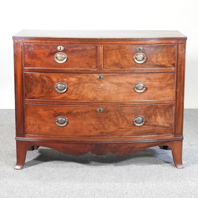 Lot 678 - A 19th century chest