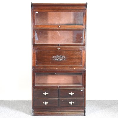 Lot 630 - A Globe Wernicke style bookcase