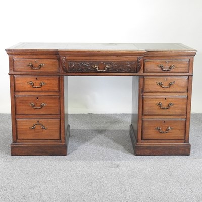 Lot 325 - A Victorian desk