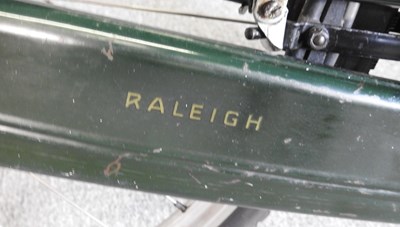 Lot 52 - A vintage Raleigh bicycle