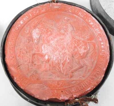 Lot 144 - A Victorian indenture and seals