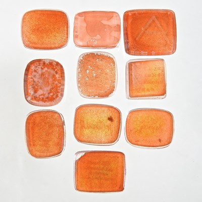 Lot 246 - A collection of ten 19th century intaglio seals