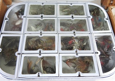 Lot 71 - A collection of Hardy fishing flies