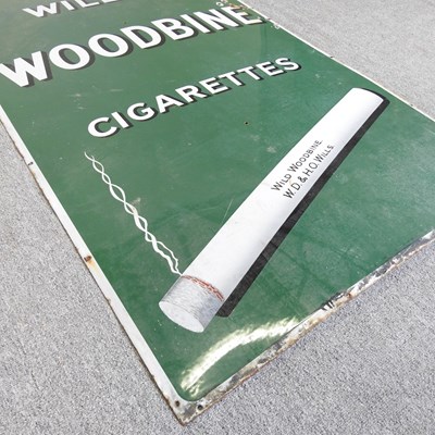 Lot 424 - An enamel advertising sign