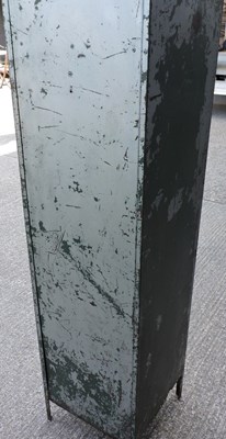 Lot 331 - A metal locker