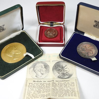 Lot 317 - Three Prince of Wales medals