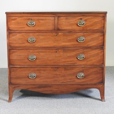 Lot 514 - A Regency mahogany chest