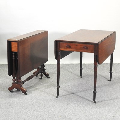 Lot 479 - A Victorian rosewood sutherland table