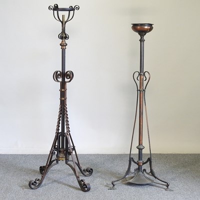 Lot 263 - Two standard lamps