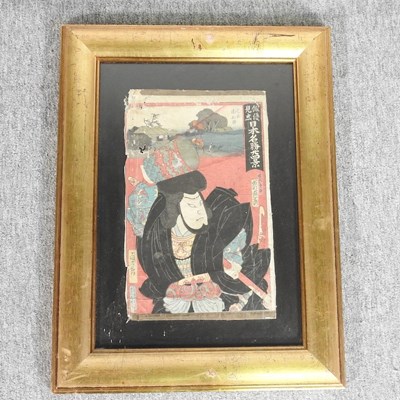 Lot 472 - A Japanese woodblock print