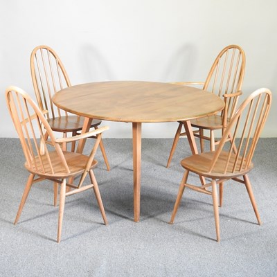 Lot 289 - An Ercol dining suite