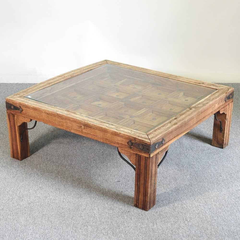 Lot 420 - An Indonesian coffee table