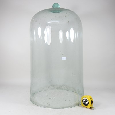 Lot 187 - A large glass dome