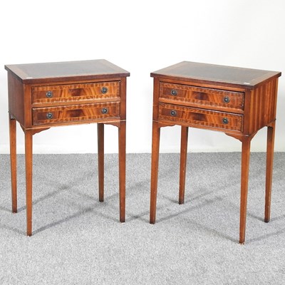 Lot 692 - A pair of reproduction cabinets