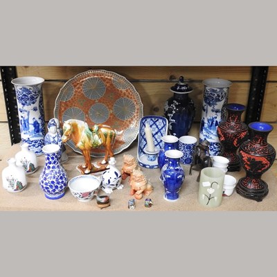 Lot 574 - A collection of oriental items