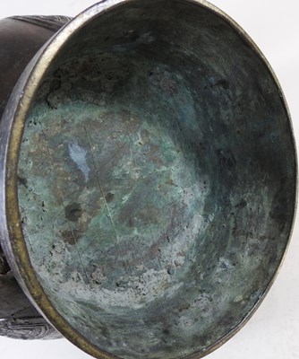 Lot 138 - A large 19th century Chinese bronze vase