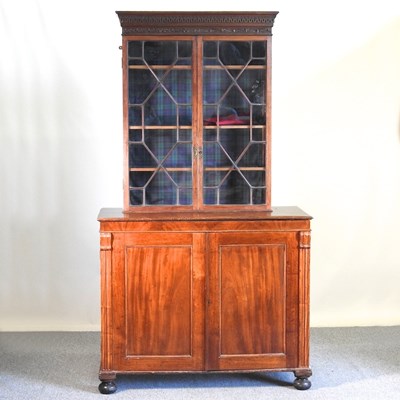 Lot 557 - A 19th century butler's cabinet