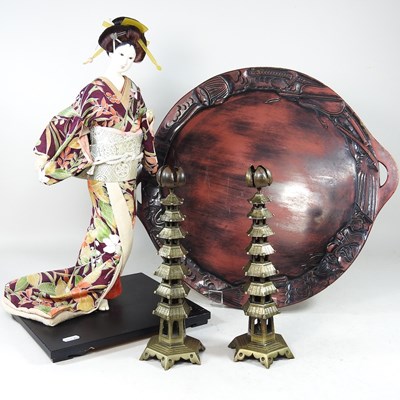 Lot 699 - A collection of oriental items