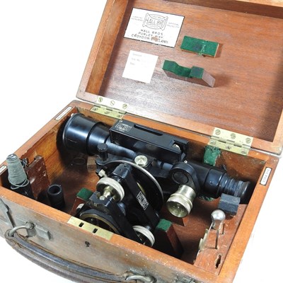 Lot 284 - A Hall Bros theodolite