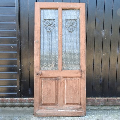 Lot 330 - A French farmhouse door