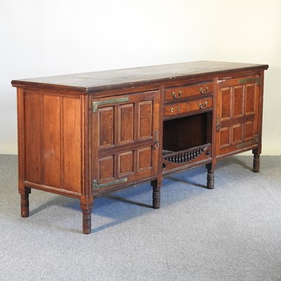 Lot 373 - A Victorian sideboard