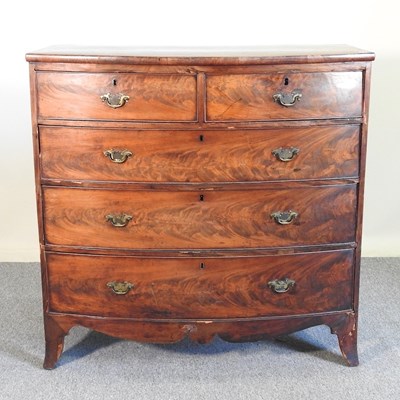 Lot 573 - A George III chest