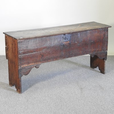 Lot 258 - An 18th century sword chest