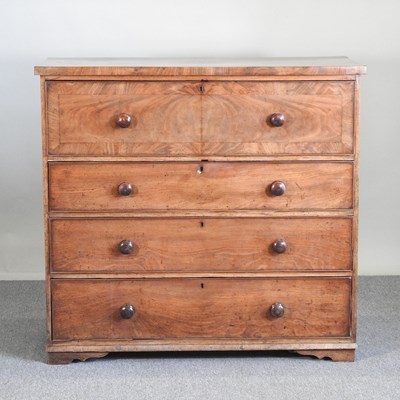 Lot 311 - A George III chest