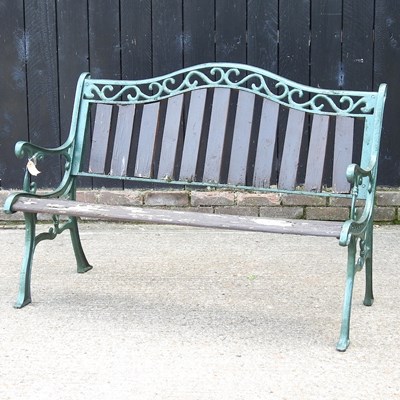 Lot 481 - A garden bench