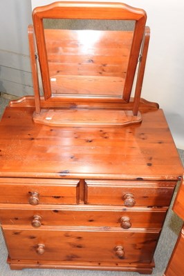 Lot 405 - A modern pine chest