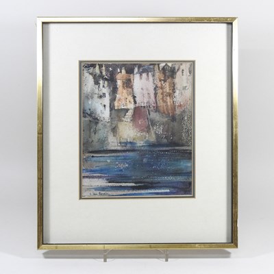 Lot 77 - Gwilym John Blockley, 1921-2002, Polperro II,...