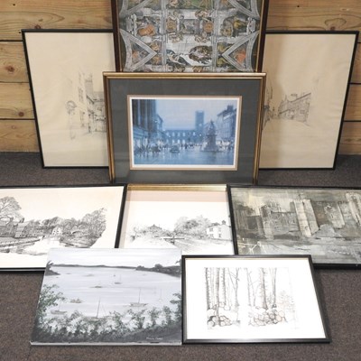 Lot 387 - A collection of prints