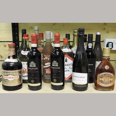 Lot 175 - A collection of wine and spirits