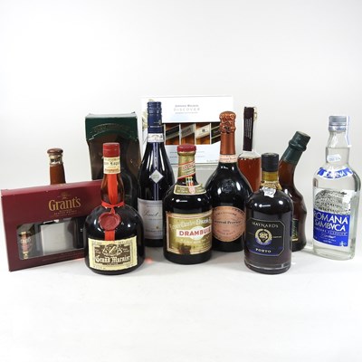 Lot 610 - A collection of wine and spirits