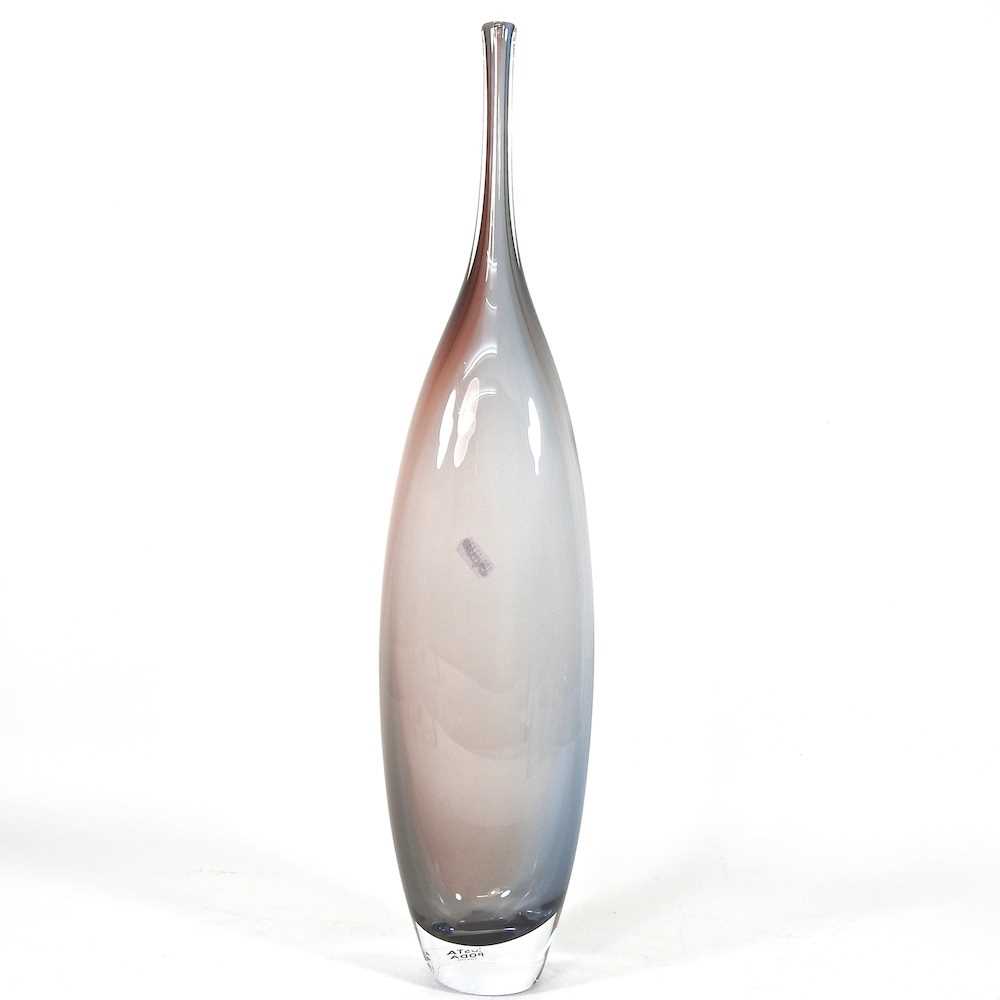Lot 25 - A Kosta Boda glass vase