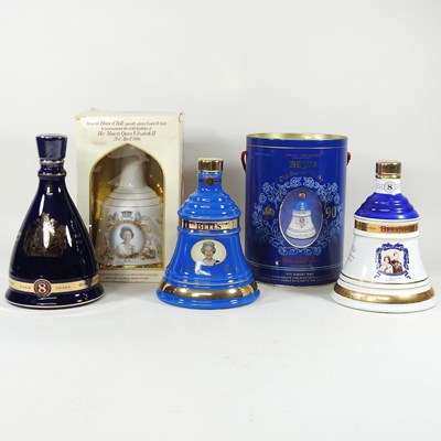 Lot 766 - A collection of five Royal commemorative Bells...