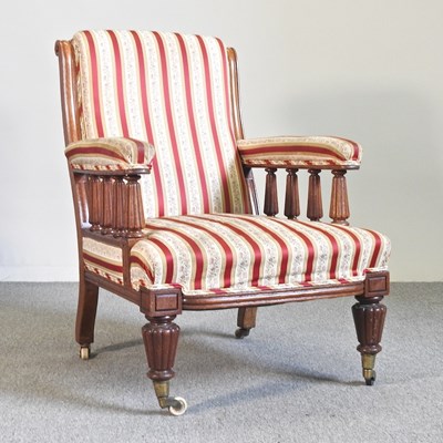 Lot 548 - A Victorian armchair