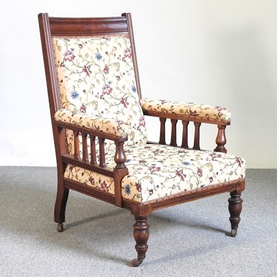 Lot 157 - A Victorian armchair