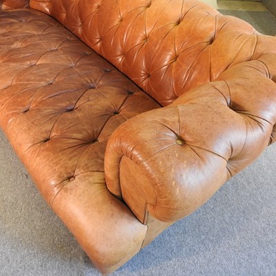 Lot 358 - A chesterfield sofa